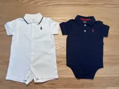 Ralph Lauren ロンパース2点セット