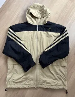 adidas アディダス ナイロン ジャケット マウンテン パーカー #黒鴨