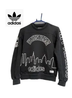 adidas RUN DMC コラボ スウェット ADIDAS×RUN DMC 1982 Graphic Crew-Gray/M アディダス コラボ