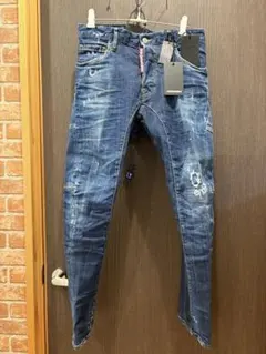 【新品タグ付 レア ビッグタグ】DSQUARED2 バイカー TidyBiker