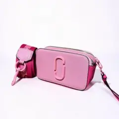 マークジェイコブス　スナップショット　カメラバッグ　斜め掛け　ピンク