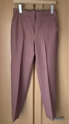 theory luxe セオリー　テーパード　センタープレスパンツ　テラコッタ