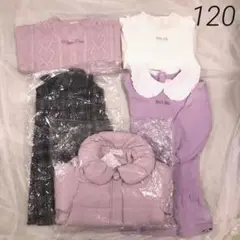 メゾピアノ 120 まとめ売り 5点　'22