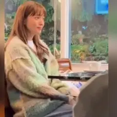 シャギー カーディガン