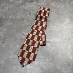 marelli ITALY vintage design silk tieのサムネイル