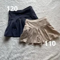 GAP　スカート 120 110 姉妹コーデ おそろコーデ 姉妹コーデ キッズ