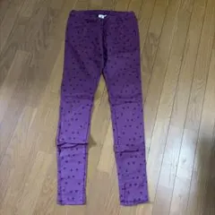 niko and ... 紫色ドット柄スキニーパンツ サイズ4