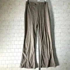 Lutique リブ編みフレアパンツ サイズM シンプル　人気デザイン