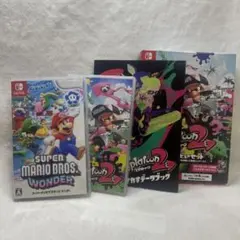 スーパーマリオブラザーズ ワンダー・スプラトゥーン2 セット まとめ売り