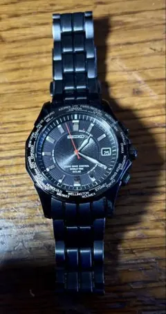 SEIKOBRIGHTZ 電波ソーラー ワールドタイム 7B25-0AF0激レア