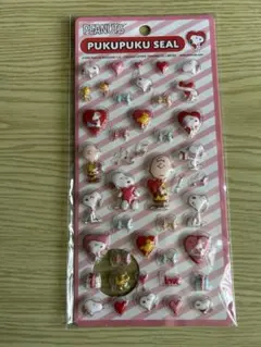 PEANUTS スヌーピープクプクシール