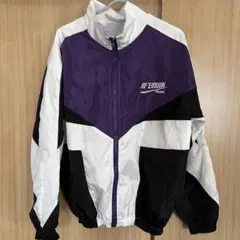 MGV レトロカラージップブルゾン 紫