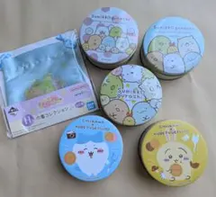 ちいかわ すみっコぐらし神戸風月堂 ゴーフル空き缶 +すみっコぐらし　ポーチ