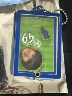 カターレ富山　シャカシャカアクリルキーホルダー　前田一翔　49番