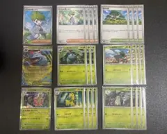 メガフシギバナex メガニウム 進化ライン ミツルの思いやり sr など計26枚