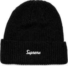 【新品未使用】Supreme Loose Gauge Beanie FW25 黒