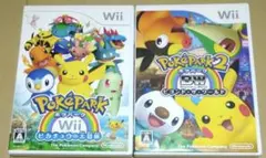 ポケパークWii ポケパーク2 Wiiソフト 2点まとめ売り