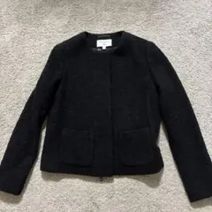 ユニクロ ノーカラージャケット