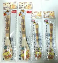 サンリオ のんびりタイム　ポムポムプリン　レンゲ デザート スプーン ダイソーのサムネイル