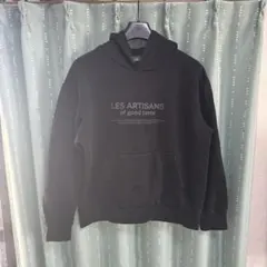H&M ブラック リラックスフィット パーカーのサムネイル