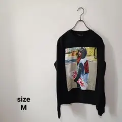 YOU CAN'T GET YOURSELF ブラック スウェット M