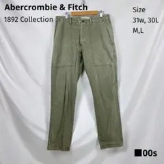 希少 アバクロ 1892 31　ヘリンボーン　ベイカー　パンツ　ミリタリー 00