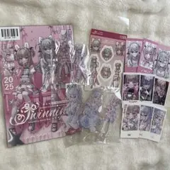 にじそうさく しろみにみ 魔界ノりりむ サーニャ アクスタ チェキ