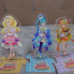 デリシャスパーティプリキュア アクリルスタンド 3体セット