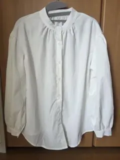 ブラウス 長袖 白