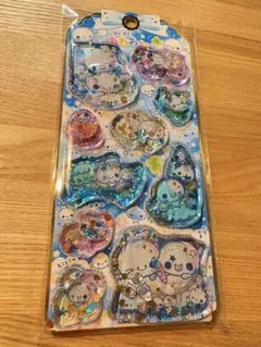 国内正規品　ぷくぷくあわわちゃん　ウォーターinシール