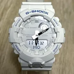 【人気モデル美品】G-SHOCK アナデジ GBA-800 ホワイト 完動品