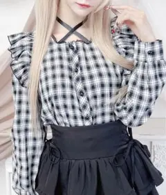 地雷系 ブラウス 量産型 MARS