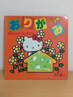 当時物・昭和 레트로 산리오 ハローキティ おりがみ 1976年 24枚