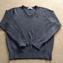 学生服　セーター　Mサイズ　濃いグレー　TAIGUAR
