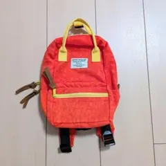 【アプレレクール】ベビー リュック オレンジ 子供用 ミニリュック かばん 遠足のサムネイル