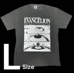 エヴァンゲリオン Tシャツ　国内未発売デザイン　L ヴィンテージテイスト