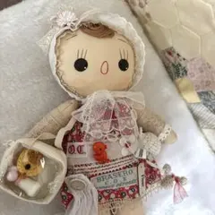 文化人形 はなちゃんセット ハンドメイド 昭和レトロ アンティーク