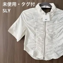 新品タグ付 JNBY カットアウトショルダーシャツ サイズ36（S相当 