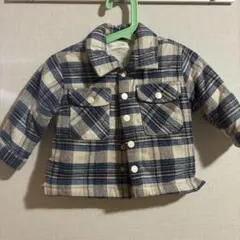 ZARA チェック柄アウター 9-12ヶ月