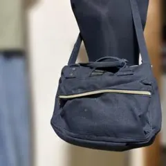 anello ショルダーバッグ 紺色