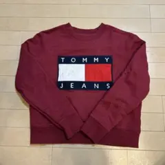 TOMMY JEANS 赤 M トレーナー