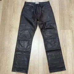 激レア】【90s】vansonレザー パンツ 31インチUSA製 ヴィンテージ