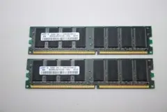 07)Samsung PC3200（DDR,CL3）512GB×２枚＝１GB