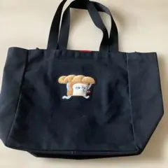 美品　パンどろぼう　MOOK 刺繍黒トートバッグ ブラック　絵本