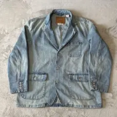 Levi's/リーバイス デニムブレザーミディアムインディゴ　Ｌサイズ
