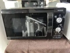 【6ヵ月保証】電子レンジ　IRIS OHYAMA　EMO-F518-5-B　700W IRIS OHYAMA アイリスオーヤマ 電子レンジ EMO-F518-5 50Hz （ブラック