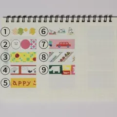 【選べる切り売りA-7】歴代mtガチャあたりマステ各50㎝