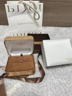 婚約指輪マリッジリングプラチナビジュピコPORTADA 0.338ct