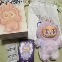 POPMART　ラブブ　LABUBU　エナジー　紫 LUCK