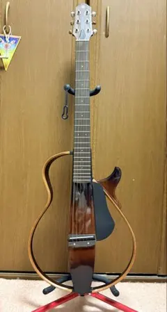 YAMAHA SLG200S TBS サイレントギター スタンド付 - メルカリ